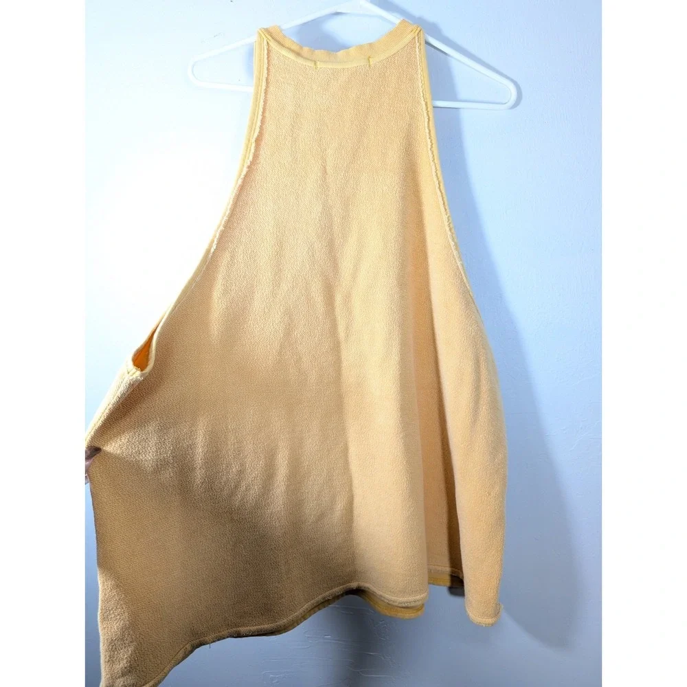 We‎ the Free People Yellow Small Oversized Tank